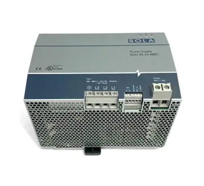 USED EMERSON POWER SUPPLY DIN RAIL MOUNT