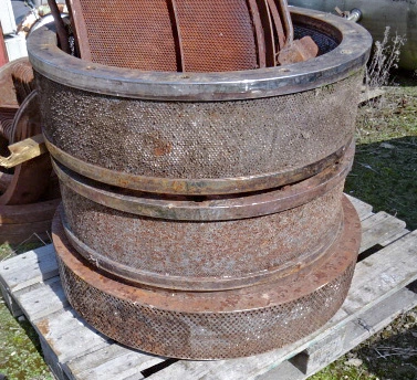 Spare rollers and outer rings Andritz Paladin Rotary Pellet Mill Type  600