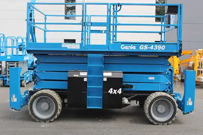 Used 2018 Genie GS4390RT Scissor Lifters New York US | United Lift #1445420