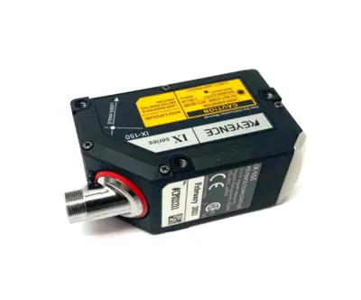 USED KEYENCE IMAGE BASED LASER SENSOR HEAD 150MM SCAN/LINE MODE