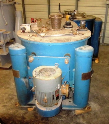 (5) Tolhurst 30 x 18 perforate basket centrifuges, rubber-lined.