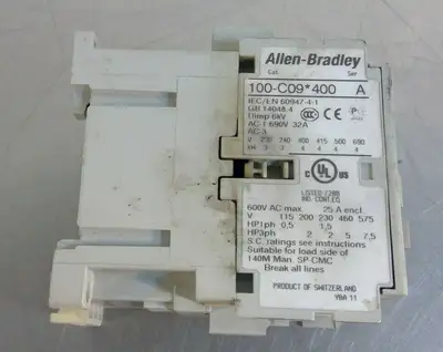 Allen-Bradley - 100-C09*400 Series A - Contactor 4E-7