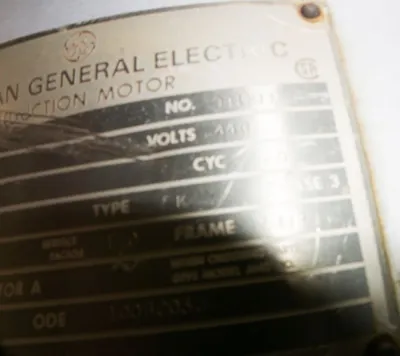 USED GENERAL ELECTRIC 118111