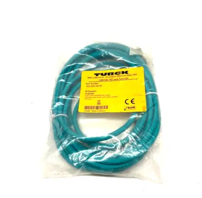 USED TURCK PROFIBUS DOUBLE ENDED ETHERNET CORDSET