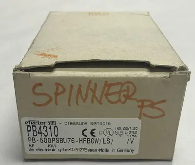 New | in-Stock EFECTOR PB-500PSBU76-HFBOW/LS//V Sensors | Surplus Asset Holdings #1206444