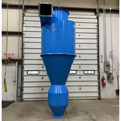 Used 52" diameter Cyclone Separator Collector L.H.