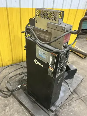 20 KVA MILLER MODEL #SSW-2040ATT ROCKER ARM SPOT WELDER & SINGLE PHASE POWER SOURCE: YOBRO #25342