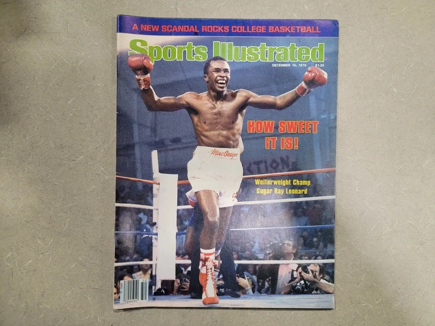 USED SPORTS ILLUSTRATED DECEMBER 1979