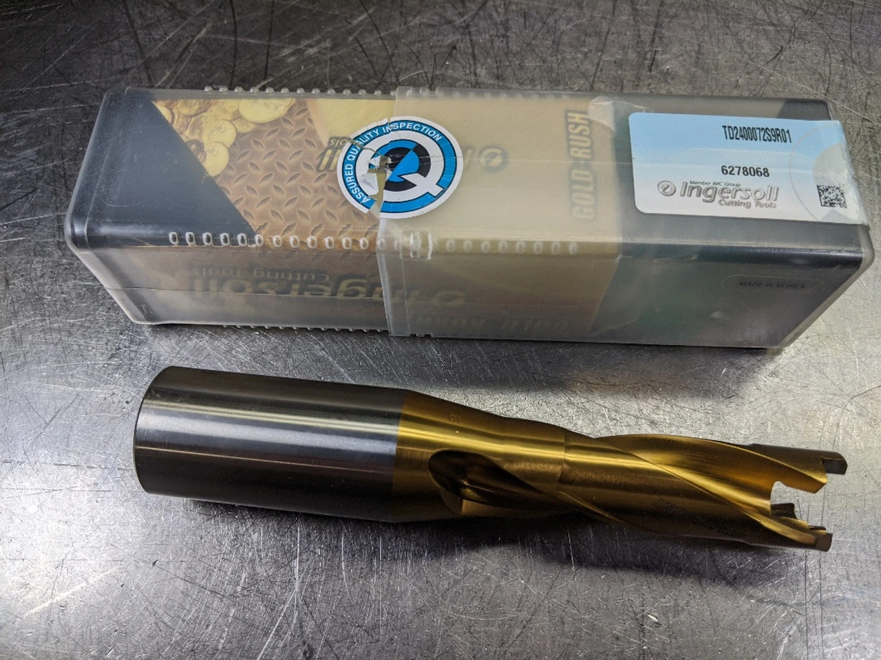 Ingersoll 24mm-24.9mm Indexable Drill 1.25" Shank TD2400072S9R01 (LOC2671B)