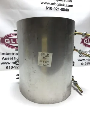 Mueller 220 Pipe Repair Clamp 6in STD 6.62in 4 bolt