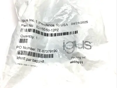 New | in-Stock igus E2-150-50-12PZ Misc Electrical & Power Parts Michigan US | Maverick Industrial Sales #1508110