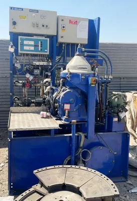 Alfa-Laval LOPX 705 SFD-34 lube oil clarifier skid, SS.