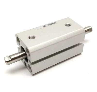 CQSWB12-25D | SMC  Compact Double Rod Cylinder 12mm Bore 25mm Stroke - New Other