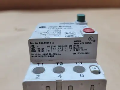 Used ALLEN-BRADLEY 140-MN-0100 Switchgears British Columbia CA | Lenmark #1438500