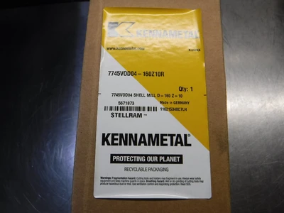 Stellram 160mm Facemill 40mm Arbor 7745VOD04-160Z10R (LOC559)