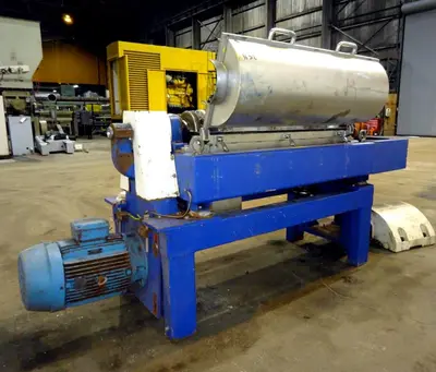 Alfa-Laval ALDEC 404 decanter centrifuge, 316SS.