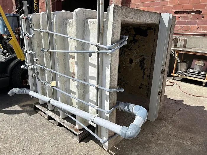 Tank, 800 Gallon, FRP, 4' X 4' X 7', Rect, OT/FB, Agit, #S733722