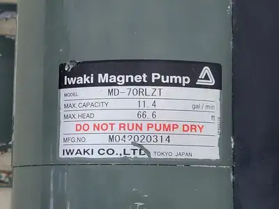 Used IWAKI MD-70RLZT Parts (Hydraulics and Pneumatics) British Columbia CA | Lenmark #256637