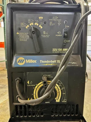 Used MILLER THUNDERBOLT XL 225/150 AC/DC Arc Welders Pennsylvania US | ESCA Blast #867852