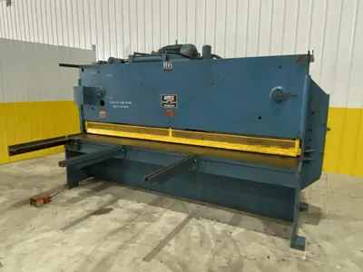 10' X 1/4" HTC HYDRA-TOOL MODEL #250-10A HYDRAULIC POWER STEEL SHEAR: STOCK #20396