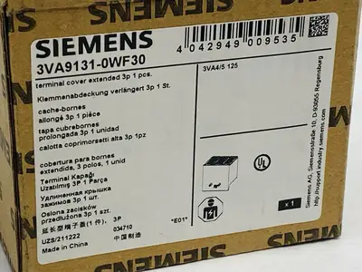 3VA9131-0WF30 | Siemens  Terminal Cover Extended 3-Pole - New Other