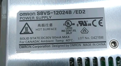 USED Omron S8VS-12024B/ED2
