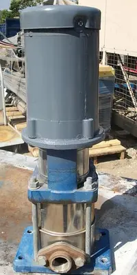 Pump, Centrif., 0.5 HP, 304 S/st, 1" In/Out, Goulds, 15 GPM #S741764