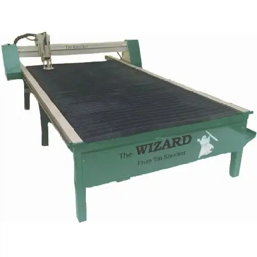Tin Knocker Wizard plasma table