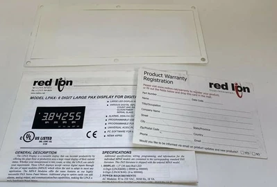 NEW RED LION CONTROLS LPAXCK00