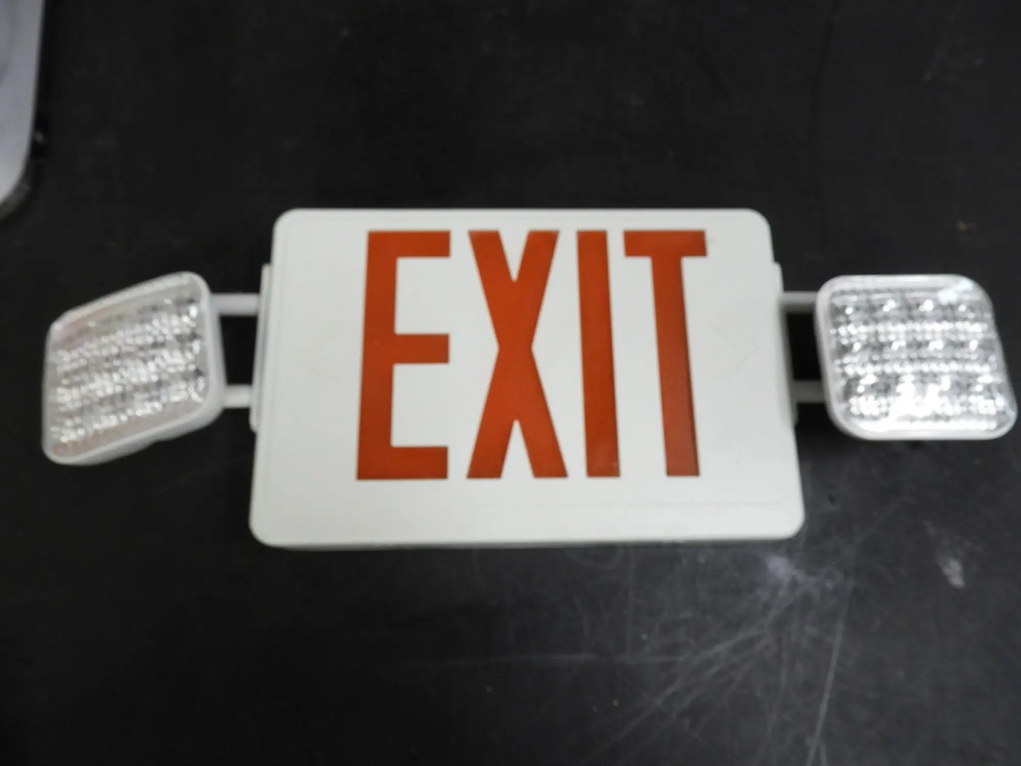 Used Isaac Peoria Used LED Emergency and Exit Light C IP Lighting Illinois US | Falcon Restaurant Supply #1376644