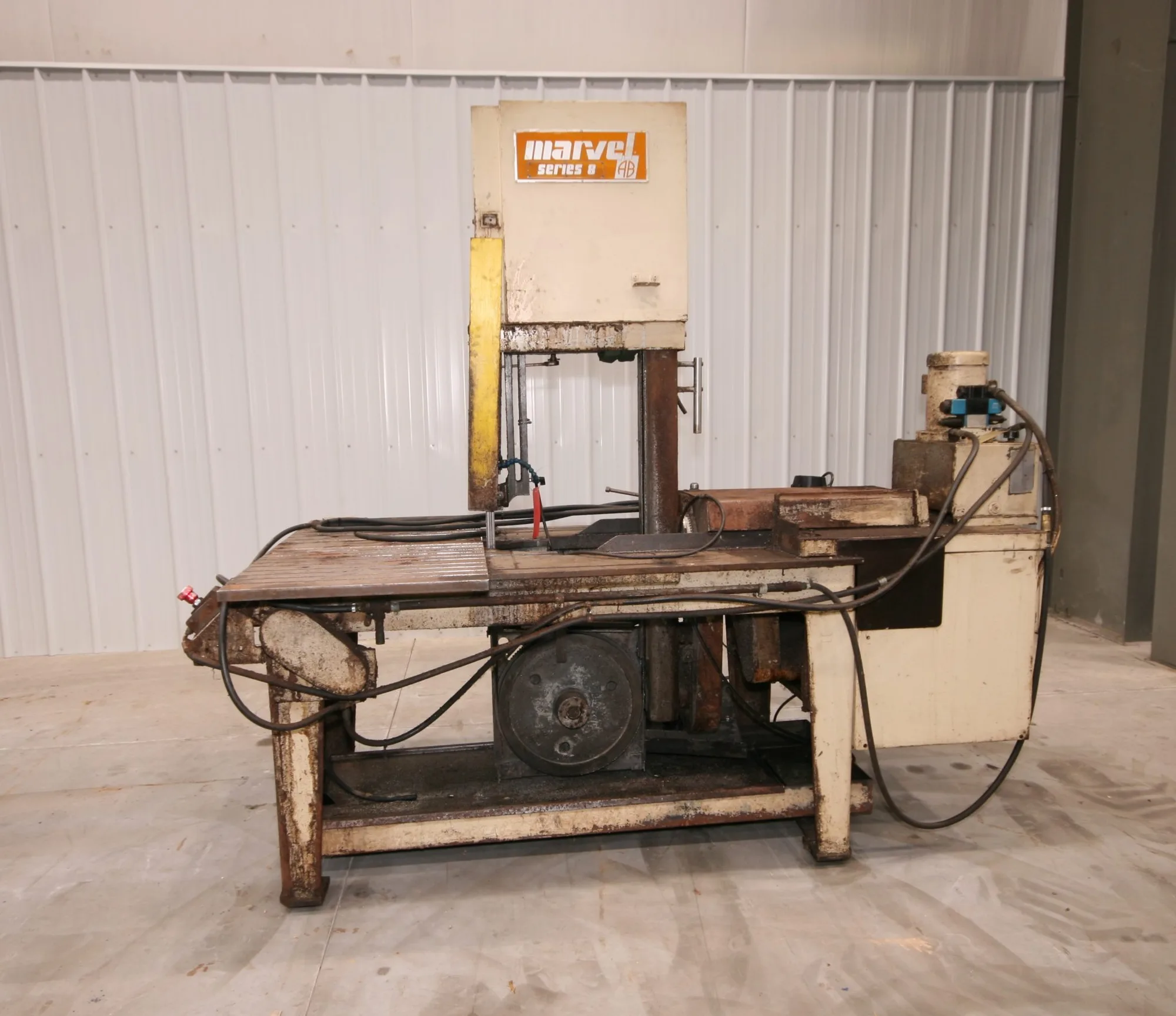Marvel 18″ x 20″ Vertical Tilt Frame Band Saw, Series 8 Mark I