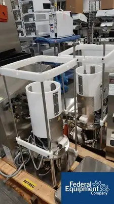 USED GE Healthcare 10 Liter GE Xcellerex XDR-10 Single-Use Stirred Tank Bioreactor (Lot of 2)