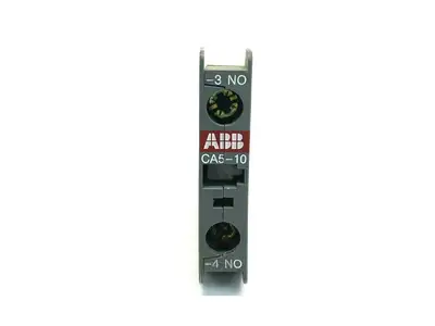 CA5-10 | ABB  Auxiliary Contact Front Mount Block 1 NO - Used