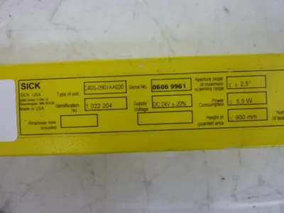 USED SICK OPTIC ELECTRONIC C40S-0901AA030