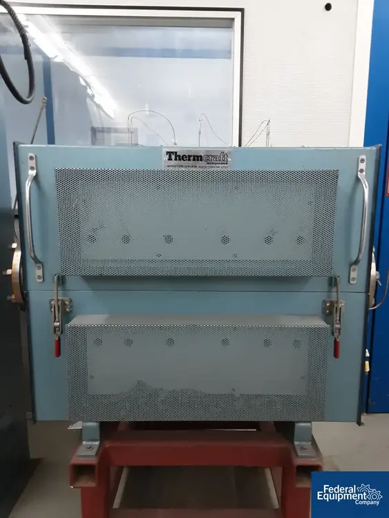 Used Thermcraft Inc. Thermcraft Model 37-24-3ZH-SC Three-Zone High-Temperature Tube Furnace Furnaces Michigan US | Federal Equipment Company #1506018