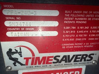 Used 2016 TIMESAVERS LYNX 37MWT-D-60 Wide Belt Sanders Michigan US | iGAM Industrial Marketplace #1310316