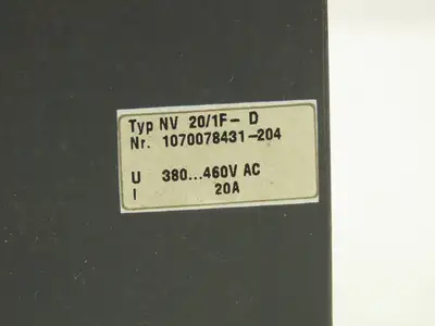 Bosch 1070078431-204 NV 20/1F-D Line Filter D-64711 Fused