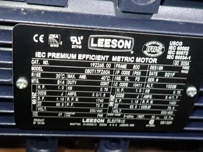 USED LEESON C80T17FZ60A