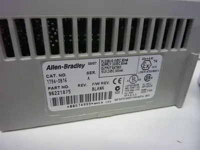 USED ALLEN BRADLEY 1794-OB16 SER A