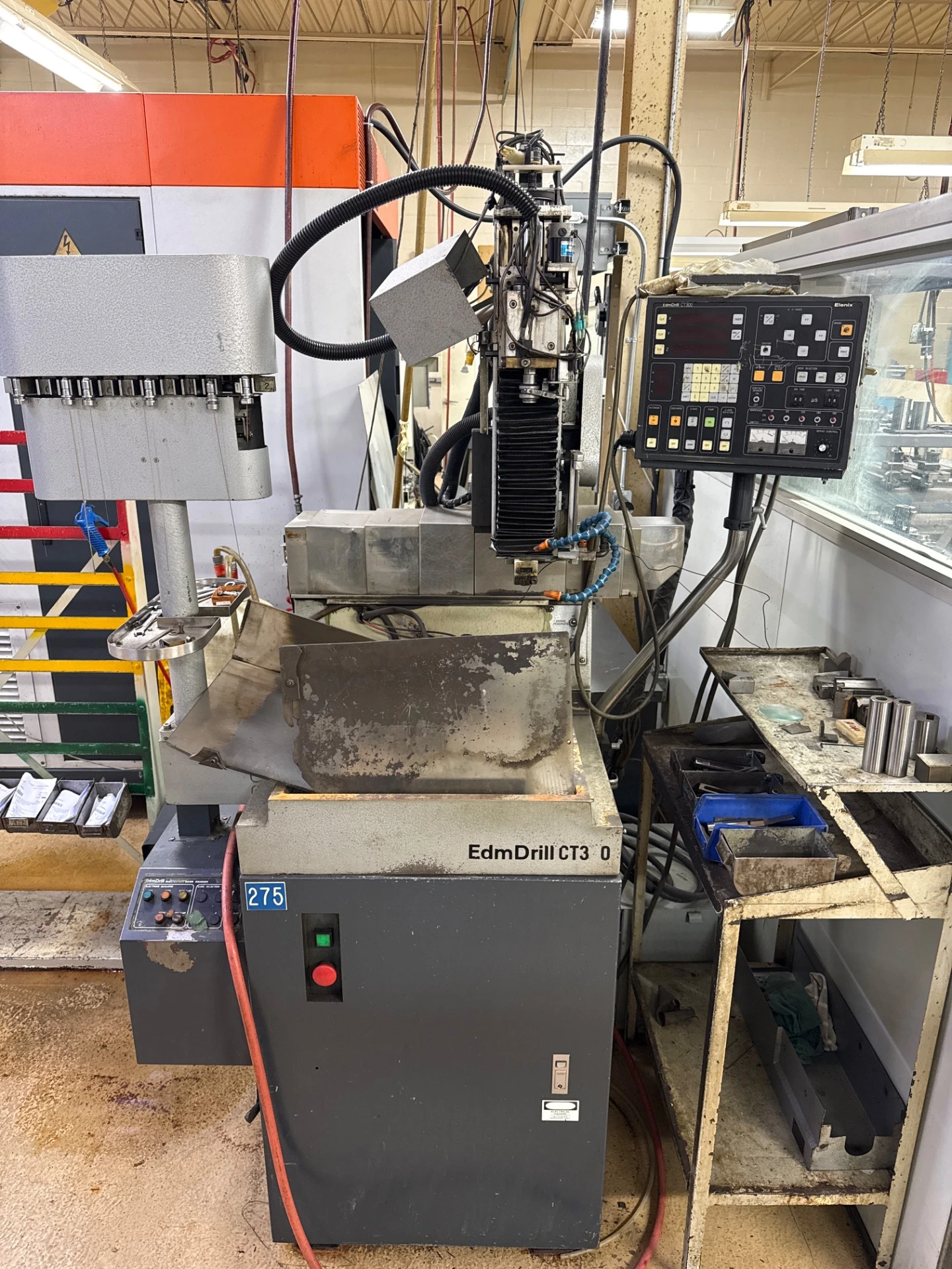 Used 1999 ELENIX CT300R EDM Hole-Driller Ontario CA | Aucto #1369815
