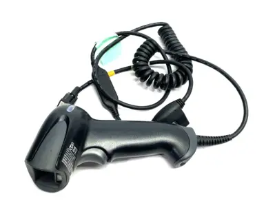 Used KEYENCE Rev. P Handheld Barcode Reader w/ HR-1C3RC Communication Cable Barcode Scanners Michigan US | Maverick Industrial Sales #1398589