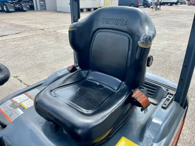 Used 2016 TOYOTA 8FBE18U 3-Wheel Sit down Electric Counterbalance Forklifts Texas US | TB Forklifts #1274993