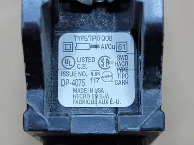 USED SQUARE D QOB120