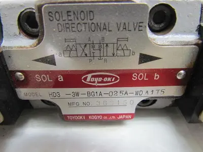 Used TOYOOKI KOGYO _UNKNOWN_ Valves/Fittings | Arrow Industrial #627696