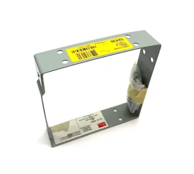 USED HOFFMAN U-CONNECTOR JOINING BRACKET 6" X 6" X 1.38" DEPTH