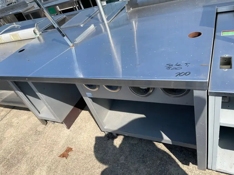Used Falcon Restaurant Supply Used 72" Stainless Steel Drink Station - SS190 Underbar Equipment Illinois US | Falcon Restaurant Supply #1375994