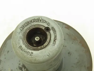 Reeves Pulley 20-H8 Variable Speed Pulley 3/4" Bore 6"OD 1-1/8" Width Collapsed