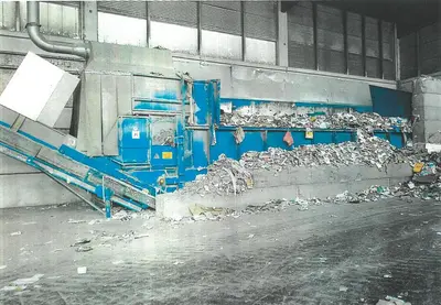 USED BOLLEGRAAF PAPER SORTING SYSTEM