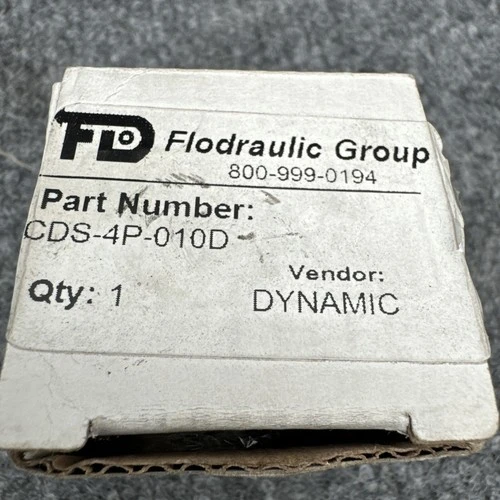 New | in-Stock DYNAMIC FLUID CDS-4P-010D Parts (Hydraulics and Pneumatics) California US | Davliegogo LLC #1705430