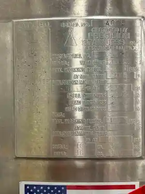 USED PRECISION STAINLESS, INC NA